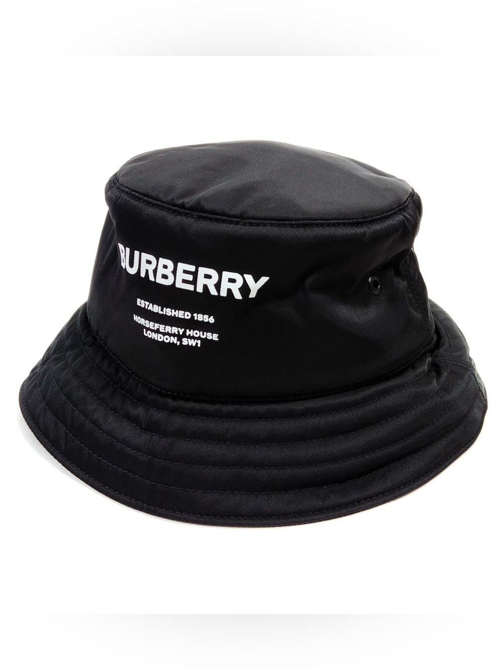 Auth Burberry Horseferry Print Bucket Hat